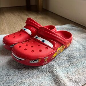 Disney, lightning McQueen crocs
